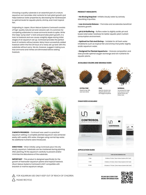 UNS Controsoil 10L Extra Fine Brown