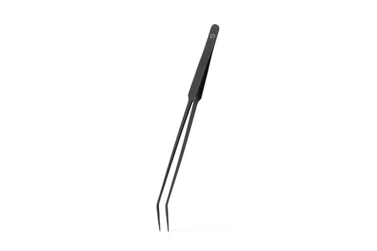 UNS Black Curved Tip Pinsettes (Tweezers)