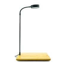 HIRO Full Spectrum LED Light with Bamboo Stand 7W