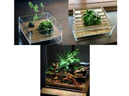 HIRO Aquatics Nano Shallow Rimless Tank .5gal