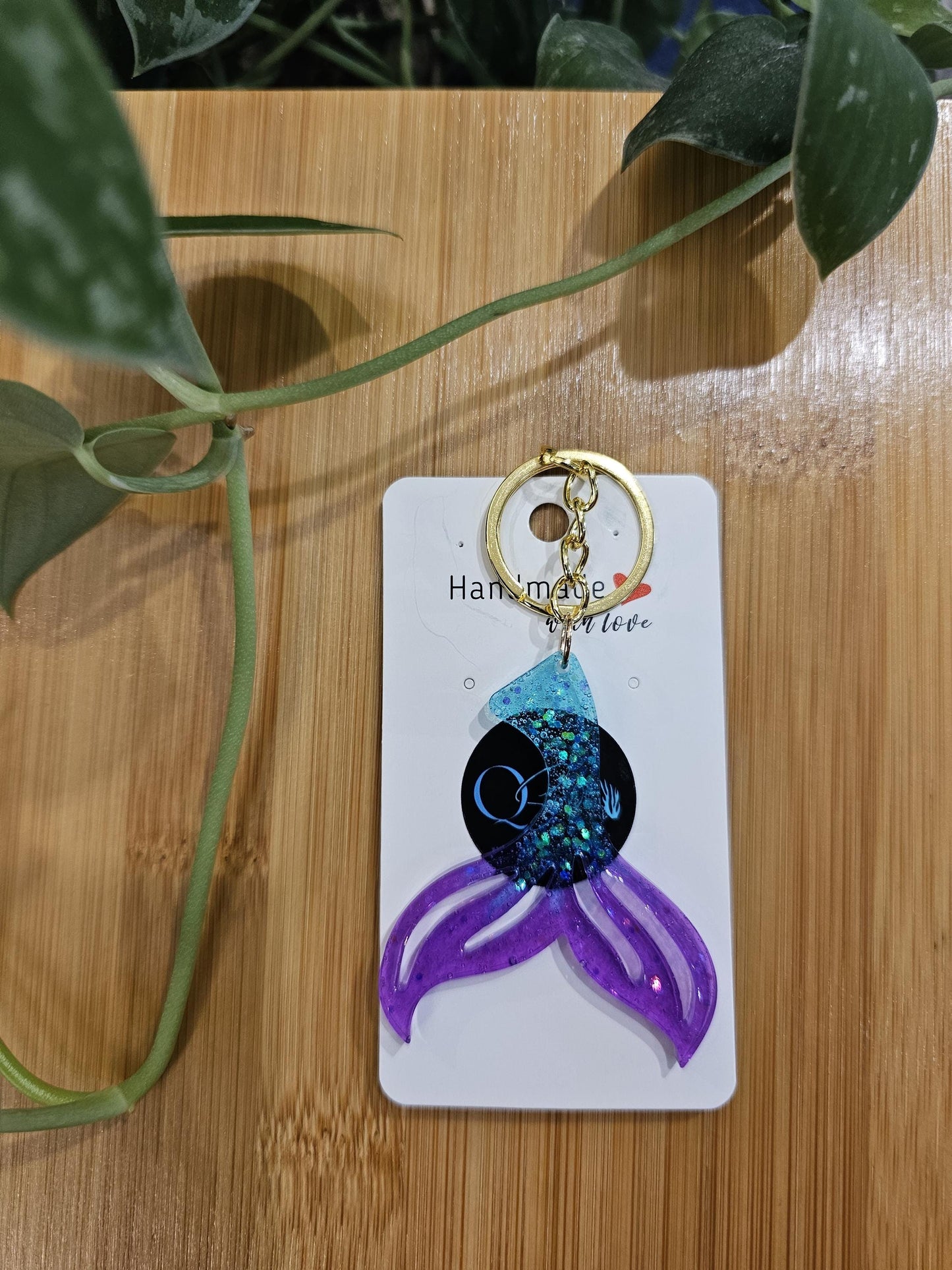 Handmade resin Keychain