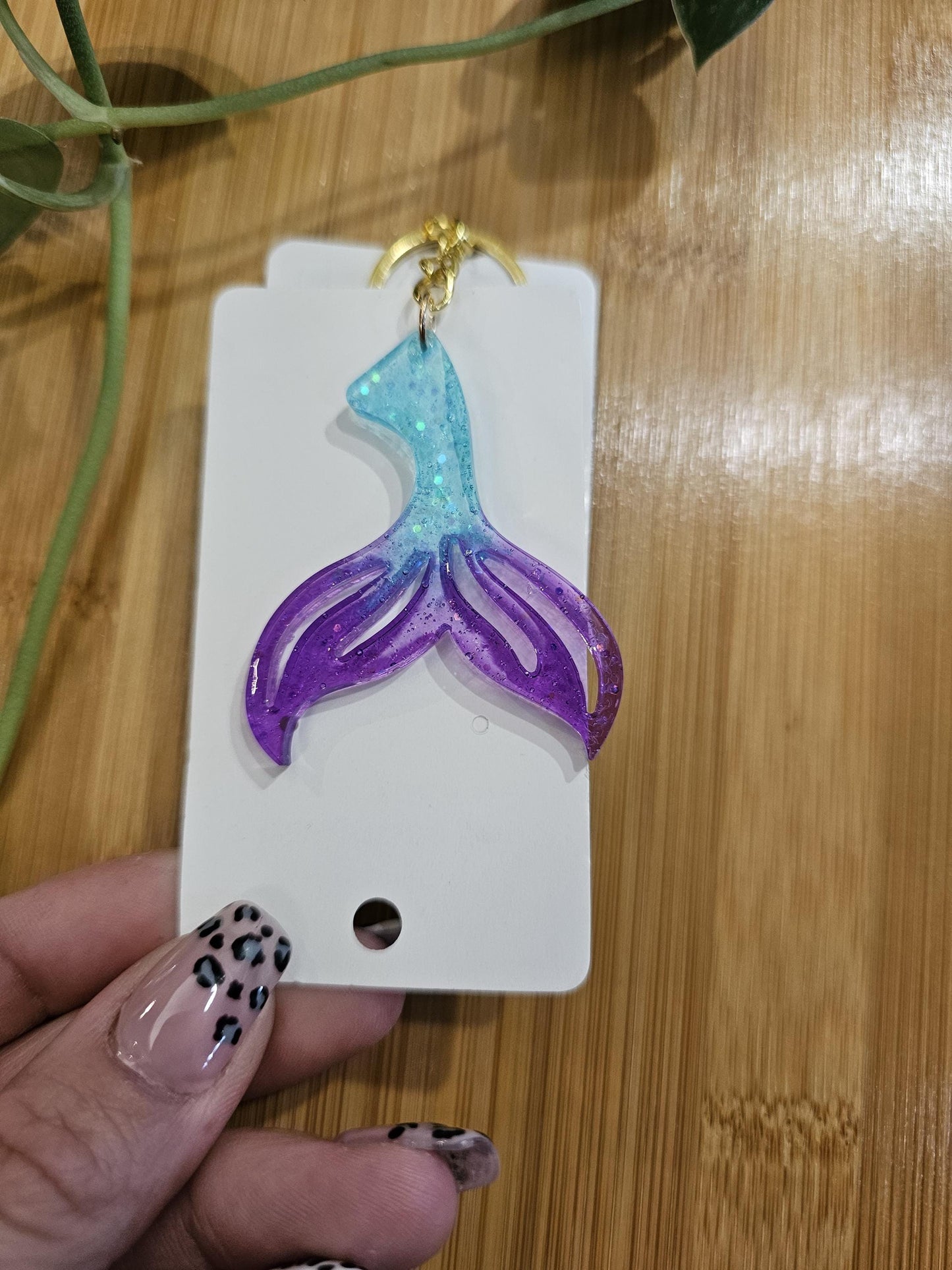 Handmade resin Keychain
