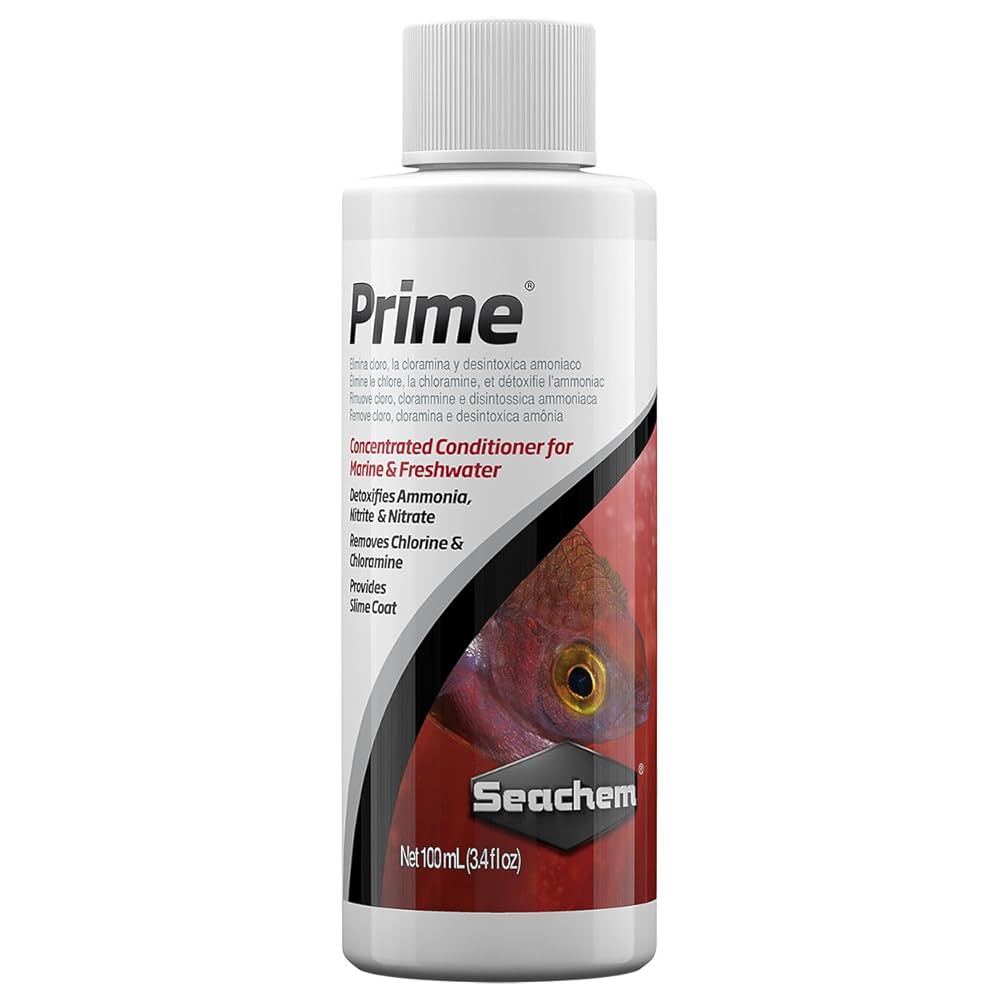 Seachem Prime Fresh and Saltwater Conditioner 3.4 oz